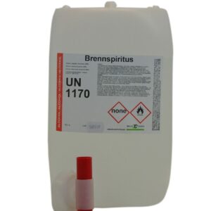Brennspiritus 20 Liter + Auslaufhahn - Ethanol 99% - Schimmelentferner