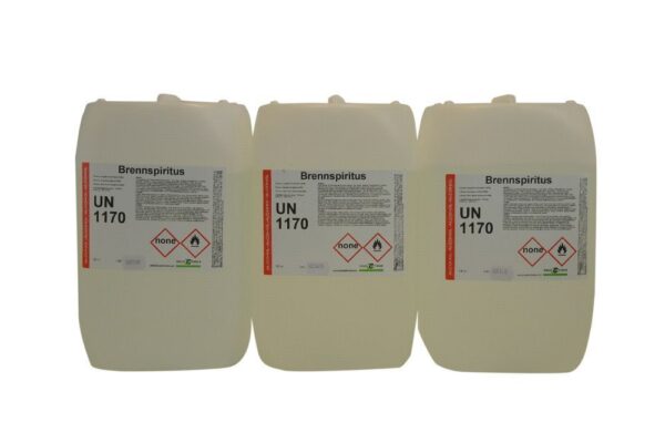 Brennspiritus 30 Liter Kanister - 3 x 10 Ethanol 99% - Schimmelentferner