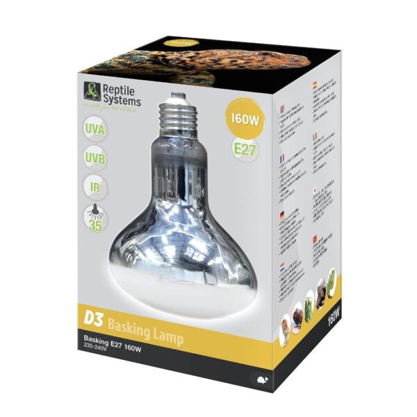 Reptile Systems - D3 UV Basking Lamp