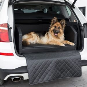 CopcoPet Travel Bed Hunde-Reisebett Hunde-Autobett Tiermatratze Hundebett Kunstleder