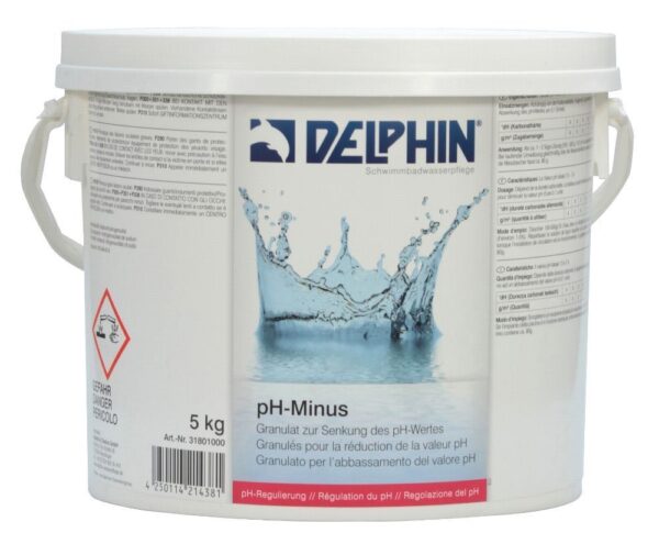 15Kg Delphin PH Minus / Senker Granulat 3