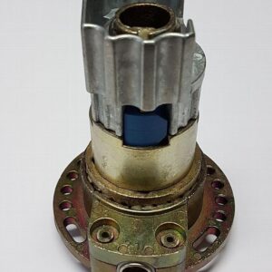WERU Kegelradgetriebe 2:1 links 8-Kant Kittelberger Rolladenwelle 42 mm