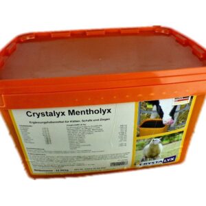 Crystalyx Mentholyx Ergänzungsfuttermittel für Schafe Ziegen Kälber 22