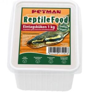 Petman Reptile Food Eintagsküken Reptilienfutter 5 x 1 kg