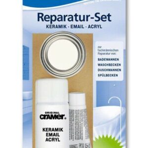 Cramer Remaille Reparatur-Set pergamon Reparaturlack Acryl Emaille Keramik