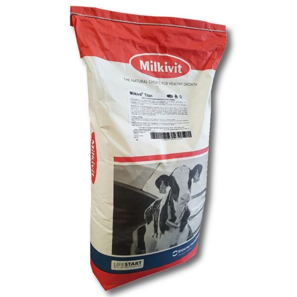 Milkivit Titan 25 kg Premium Milchaustauscher 50% Magermilchpulver Kälbertränke