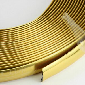 GOLD Zierleiste 20mm x 15m selbstklebend universal für Auto Goldleiste Kontur