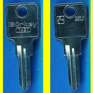 Schlüsselrohling Börkey 1491 für Huwil