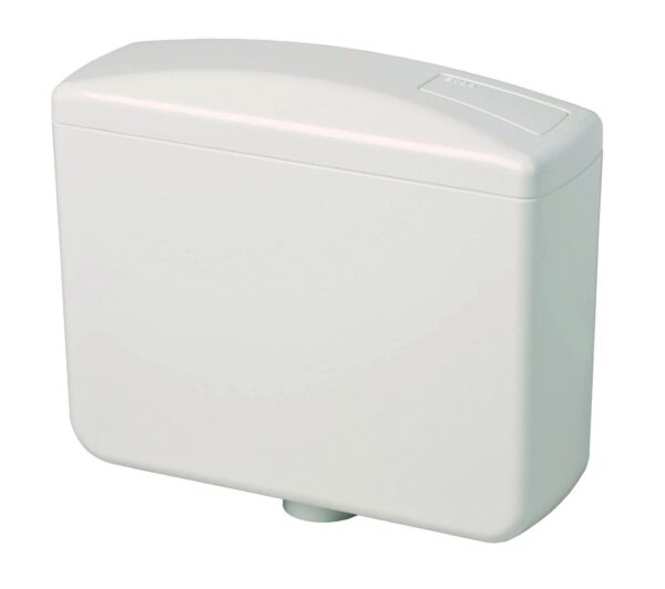 VEREG WC Spülkasten weiss mit Spartaste 5-7 Liter- einfache Montage + Zubehör