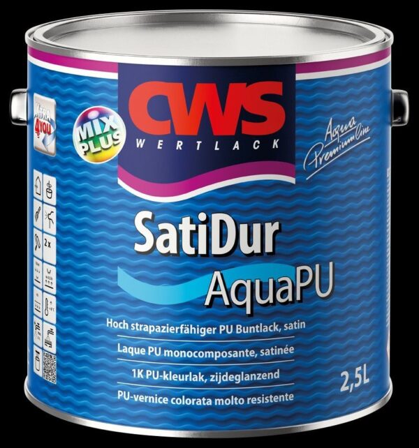 CWS Wertlack SatiDur Aqua PU 2