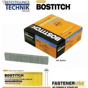 Klammern Bostitch SX503512Z 12mm verzinkt für Prebena E Paslode 90 Senco L KL-12