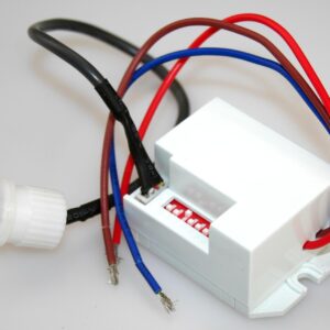 ChiliTec Mini Einbau Bewegungsmelder LED geeignet PIR Melder 360°