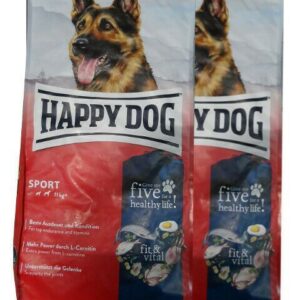 2x14kg Happy Dog Adult Sport Hundefutter