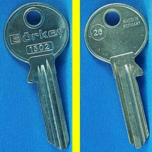 Schlüsselrohling Börkey 1502 Profil 26 für verschiedene GTV Profilzylinder
