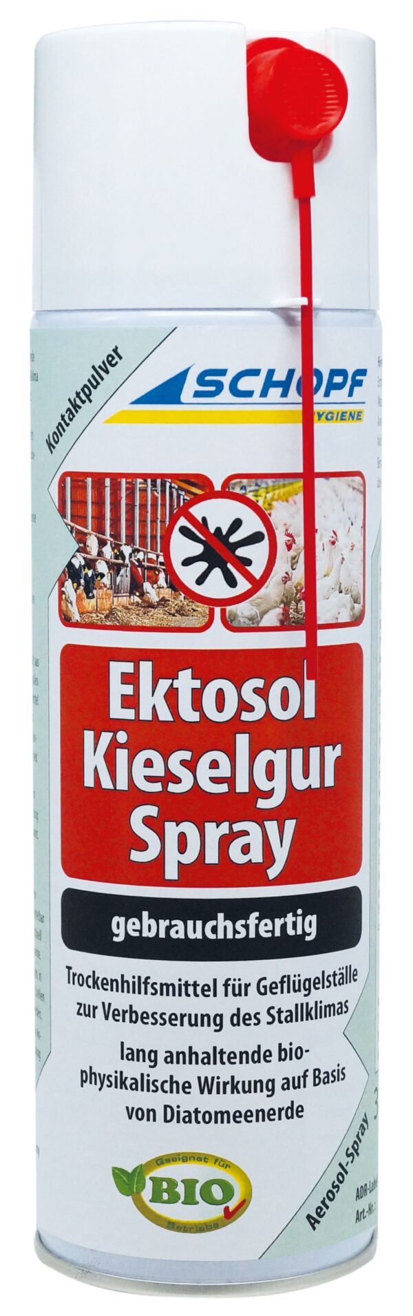 SCHOPF Hygiene® Ektosol® Kieselgur Spray