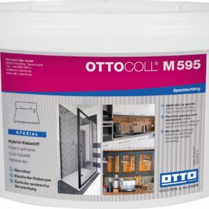 Ottocoll® M595 5 kg Hybrid-Klebstoff für flächige Klebungen Für innen und außen