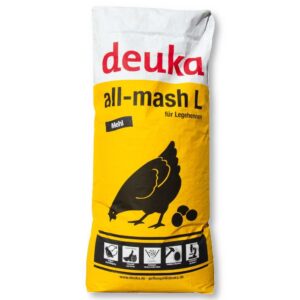 Deuka All-Mash L Mehl 25 kg Legemehl und Körnerfutter Geflügel Futter