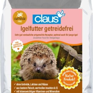 Claus Futter Igel getreidefrei Premiumfutter Fleisch Insekten Ei Mineralien