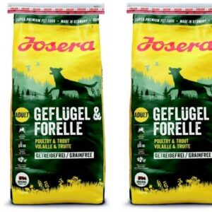 Josera Geflügel & Forelle 2x15kg Doppelpack