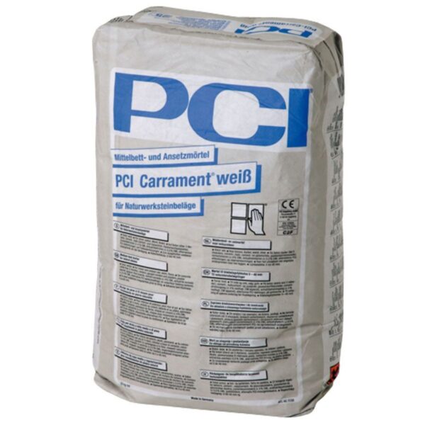 PCI Carrament Natursteinmörtel weiß 25 kg