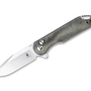 Kizer Assassin Micarta Grey