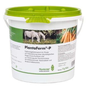PlantaVet PlantaFerm P 4kg Kräuterpellets Ergänzungsfuttermittel für Pferde