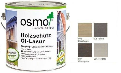 Vergrauungslasur OSMO Holzschutz Öl-Lasur / verschiedene Farben 2
