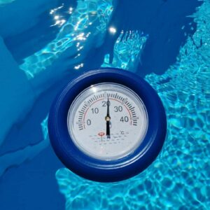 XL Pool Thermometer Wassertemperatur Schwimmring Poolthermometer Temperatur