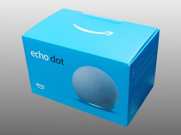 Amazon Echo Dot 4. Generation Smart Lautsprecher mit Alexa | Blaugrau NEU & OVP