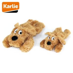 Karlie Plüsch-Hundespielzeug Hund Stups 27 + 38 cm Plüschspielzeug mit Squeaker