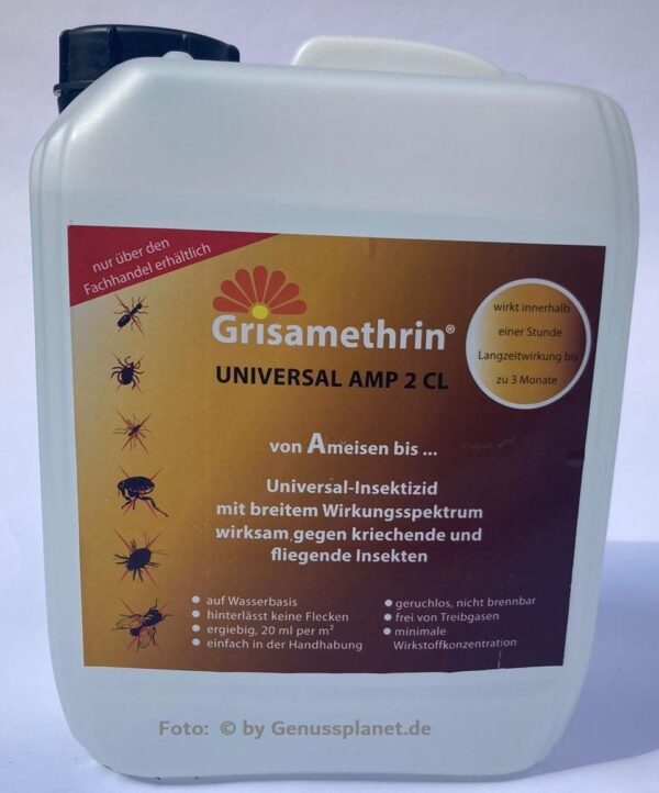 Grisamethrin Universal AMP 2CL 5 Ltr Insektenspray Insektenvernichter Ungezieferspray