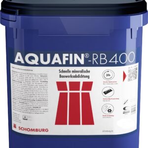 Schomburg Aquafin-rb400 20 kg Schnelle mineralische 2K Abdichtung Wandabdichtung