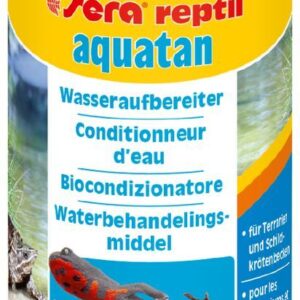 Sera reptil aquatan 100ml - Wasseraufbereiter für Terrarien + Schildkrötenbecken