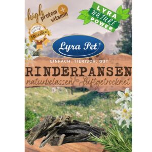 1 - 10 kg Lyra Pet® Rinderpansen 12 - 15 cm naturbelassen & luftgetrocknet