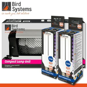 Bird Systems Compact Lamp Unit E27 »Single« + 2 x Compact Pro 2