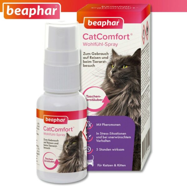 Beaphar 1 x 30 ml CatComfort® Wohlfühl-Spray für Katzen