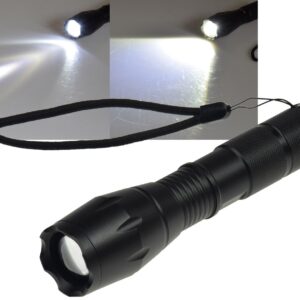 ChiliTec LED-Taschenlampe CTL10 Zoom 10W ØxL 136x37mm