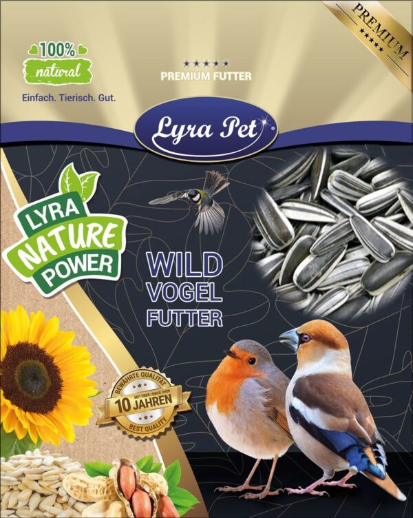 10 - 25 kg Lyra Pet® Sonnenblumenkerne gestreift HK Deutschland