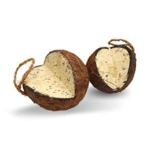 4 - 12 Stk. Lyra Pet® Ganze Kokosnuss V-Cut gefüllt
