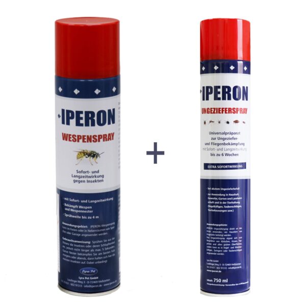 IPERON® Ungezieferspray & Wespenspray im Set