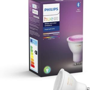 Philips Hue White & Color Ambiance GU10 LED Lampe Einzelpack