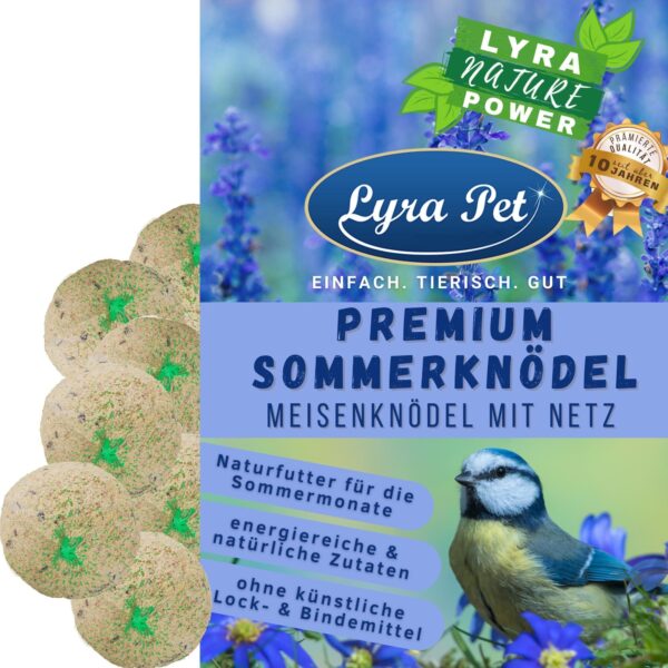 50 - 200 Stk. Lyra Pet® Premium Sommerknödel mit Netz à 85 g
