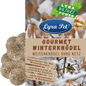 50 - 200 Stk. Lyra Pet® Gourmet Winterknödel ohne Netz à 80 g