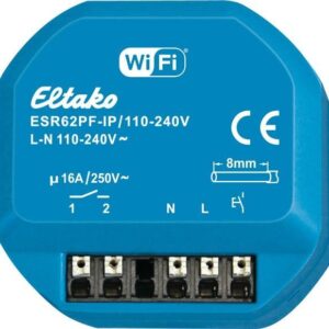 Eltako Stromstoß-Schaltaktor ESR62PF-IP/110-240V 16A potentialfrei - Apple Home
