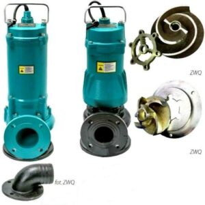 4 KW Fäkalienpumpe Tauchpumpe Schmutzwasserpumpe Schneidmesser 1200l/ min PROFI