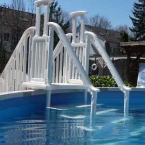 Kunststoffeinstieg Easy-Step 4x4 safety Pooltreppe Poolleiter