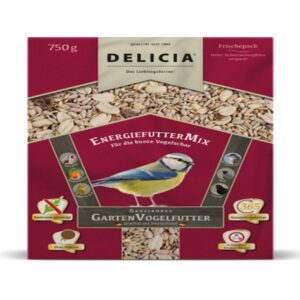 Delicia Engergiefuttermix 750 g Vogelfutter Gartenvögel Ganzjahresfutter